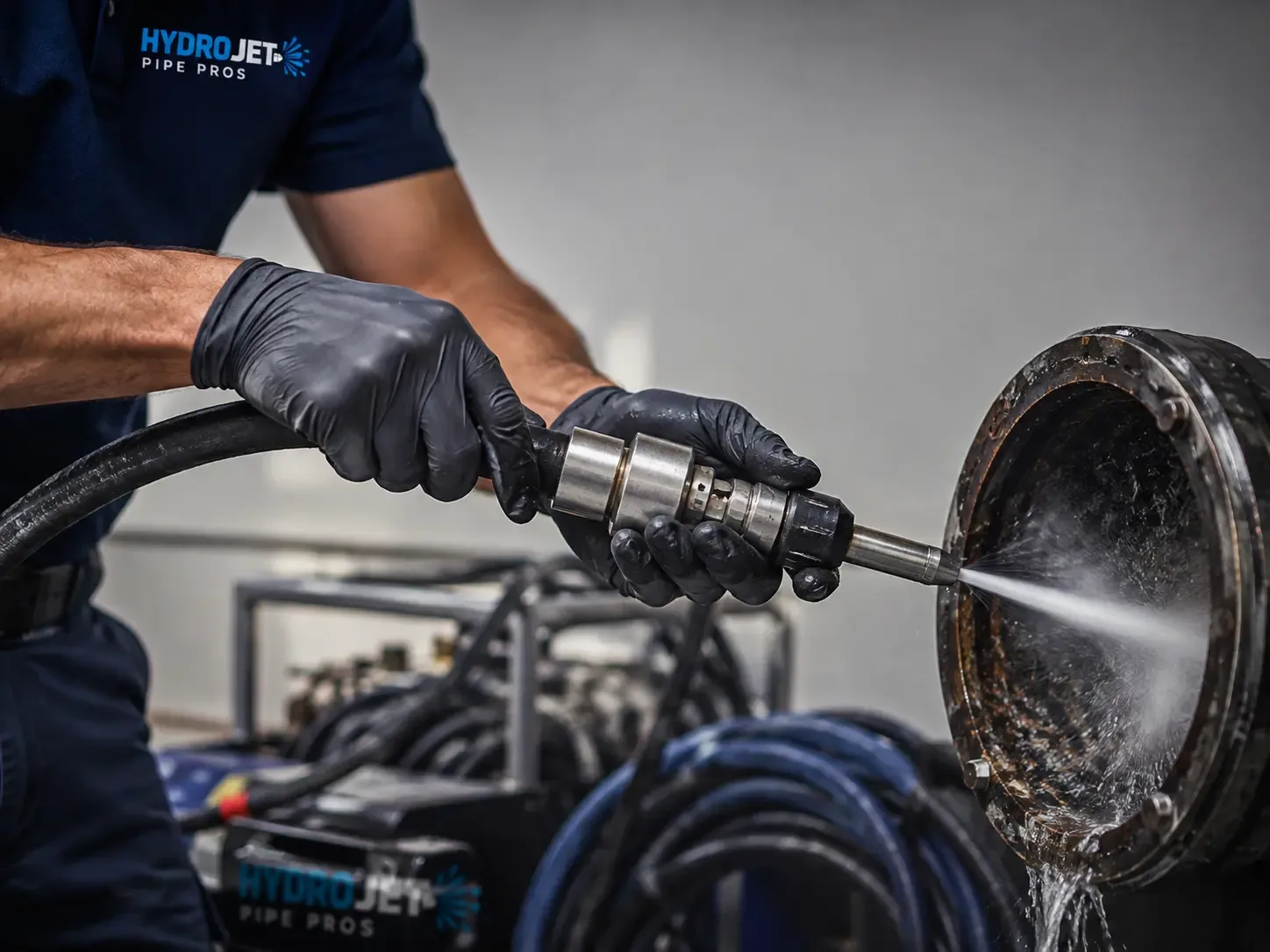 Hydro Jet Pipe Descaling in Summers, AR